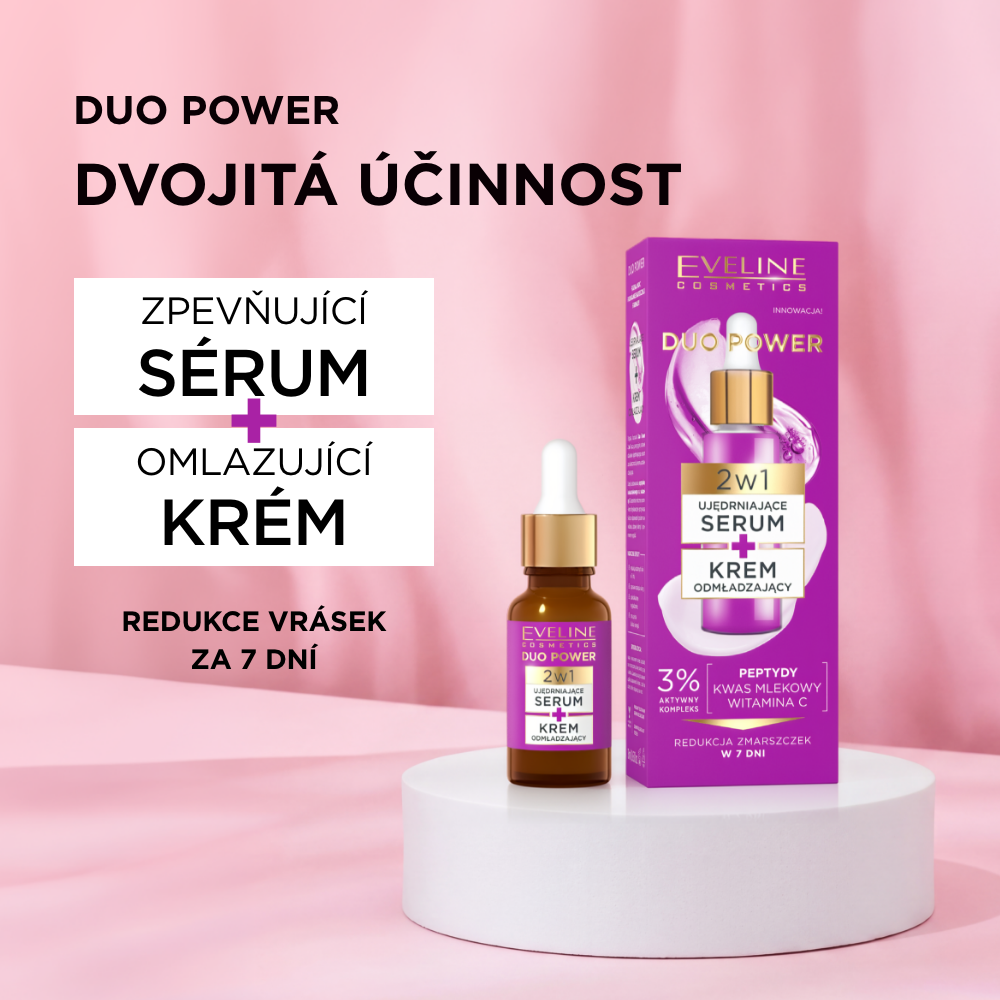 Zpevňující sérum a krém proti stárnutí 2v1 - 2