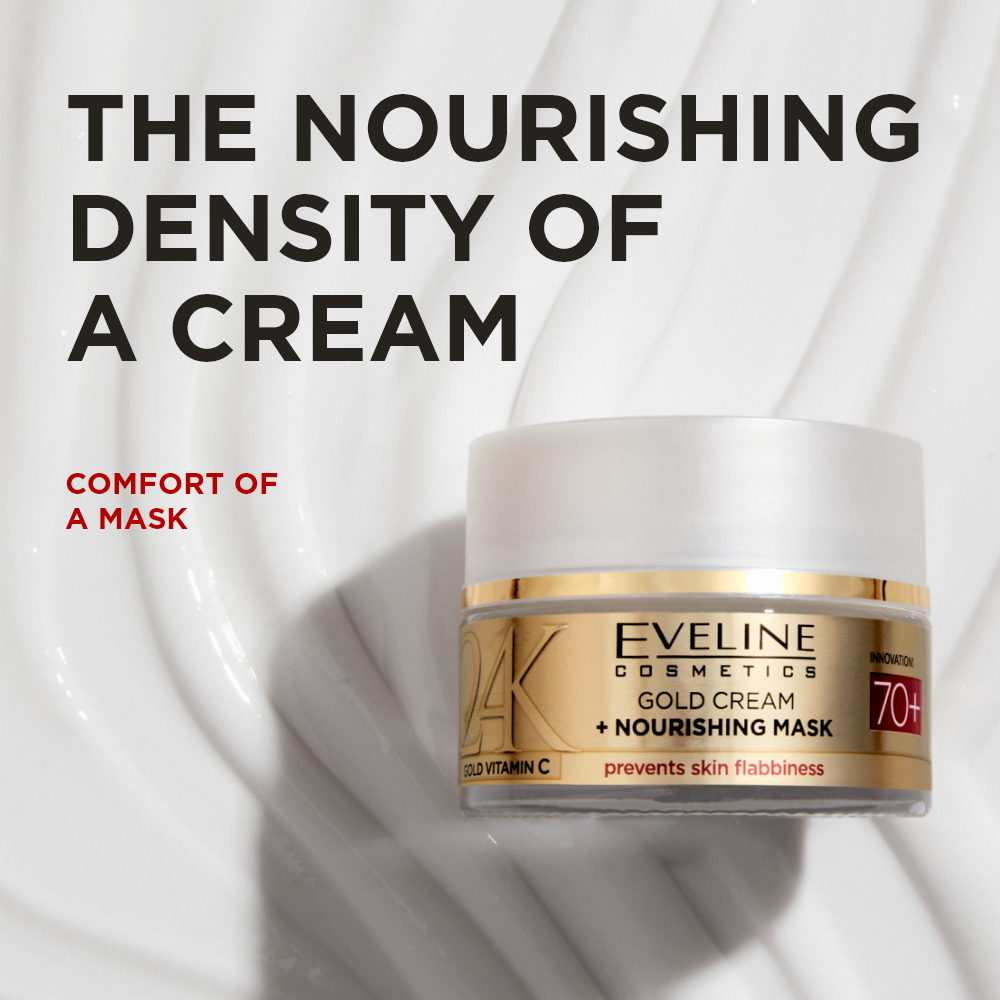 Gold cream–nourishing mask 70+ - 2
