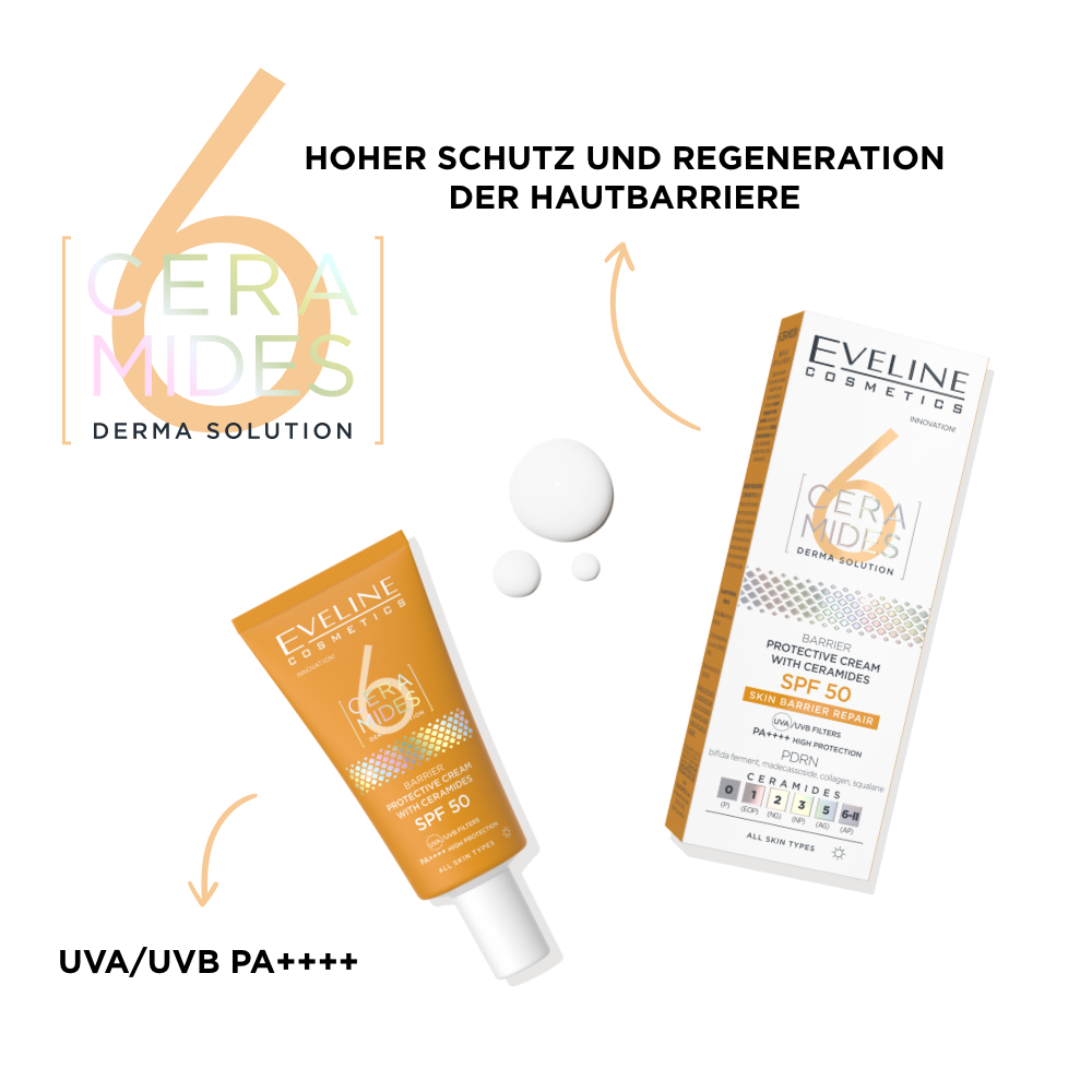 Schützende Barriere-Creme with Ceramiden und LSF 50 - 2