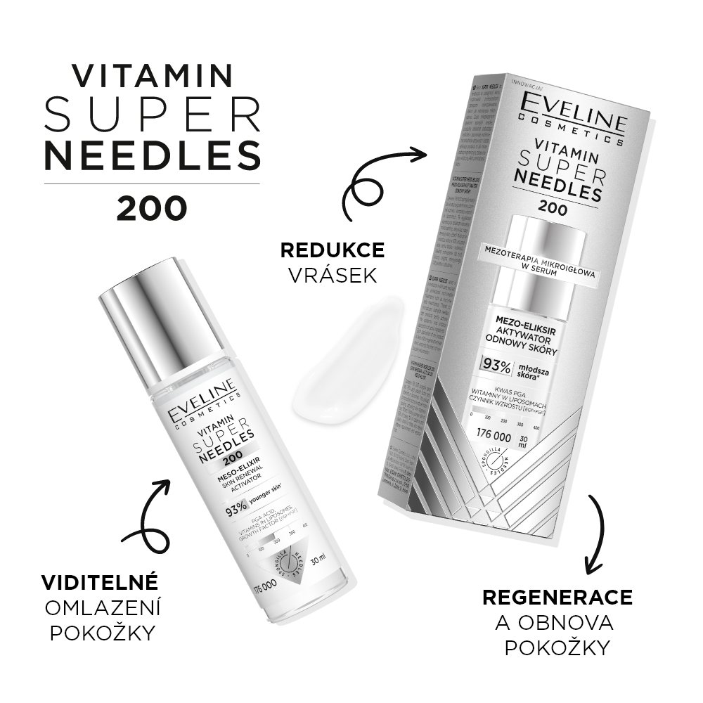 Vitamin 200 Meso-elixir, aktivátor obnovy pleti s vitamínem - 2