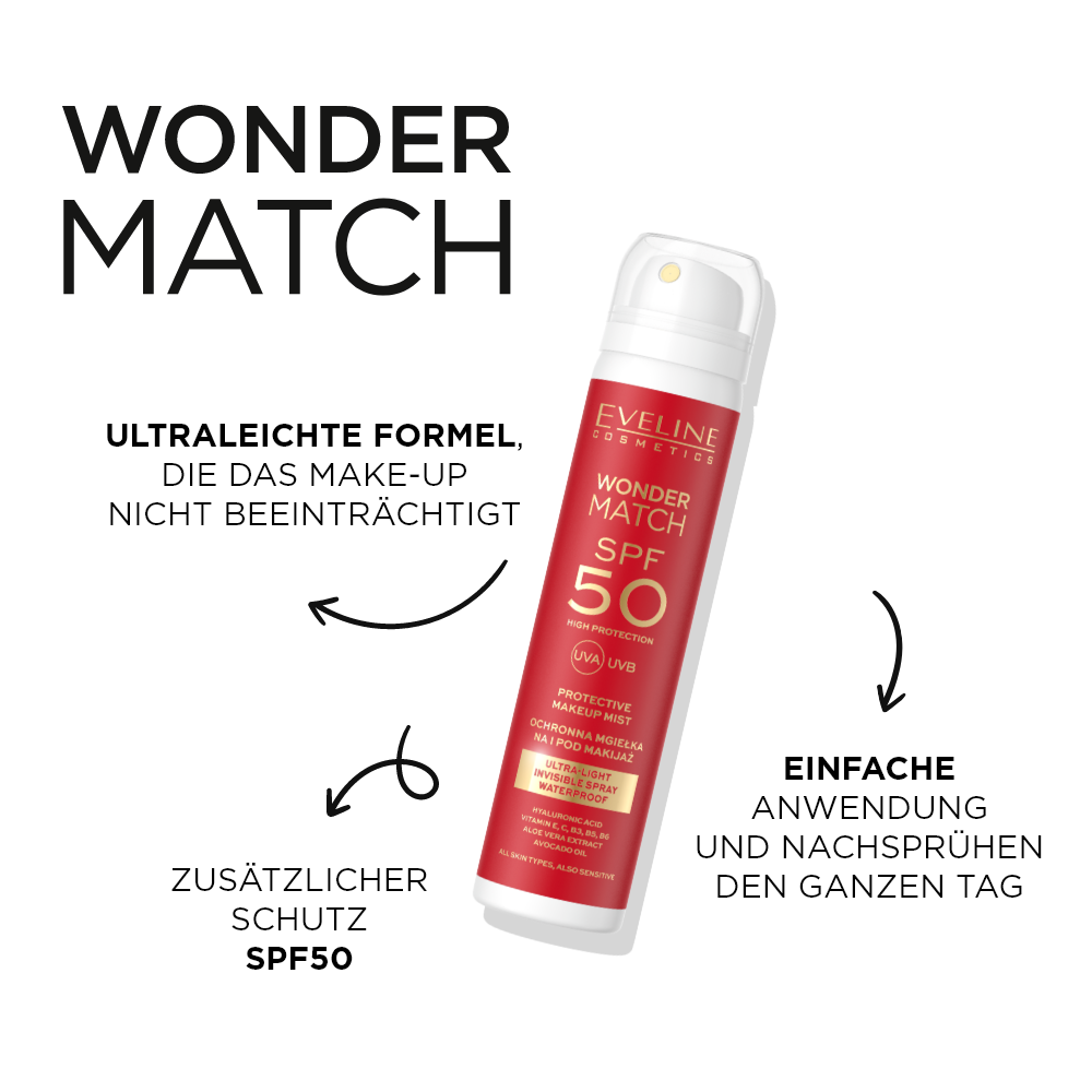 Ultraleichtes Schutz-Spray SPF 50 – für über und unter Make-up - 2
