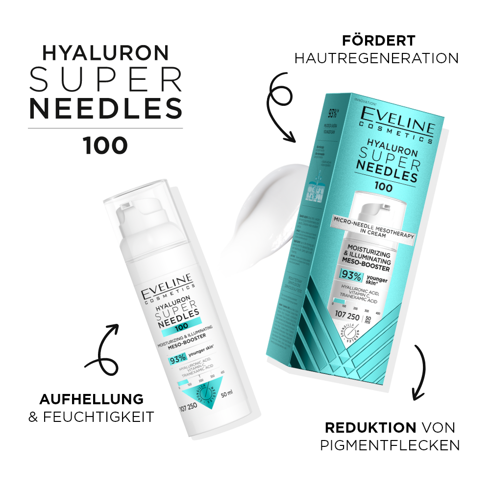 Hyaluron 100 Meso - Feuchtigkeits- und Aufhellungs-Booster - 2