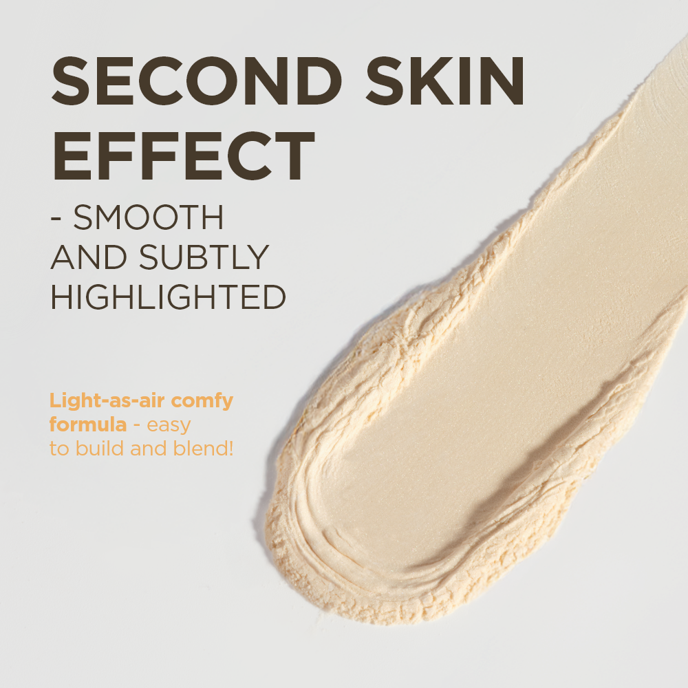 Loose face powder with barley - 2