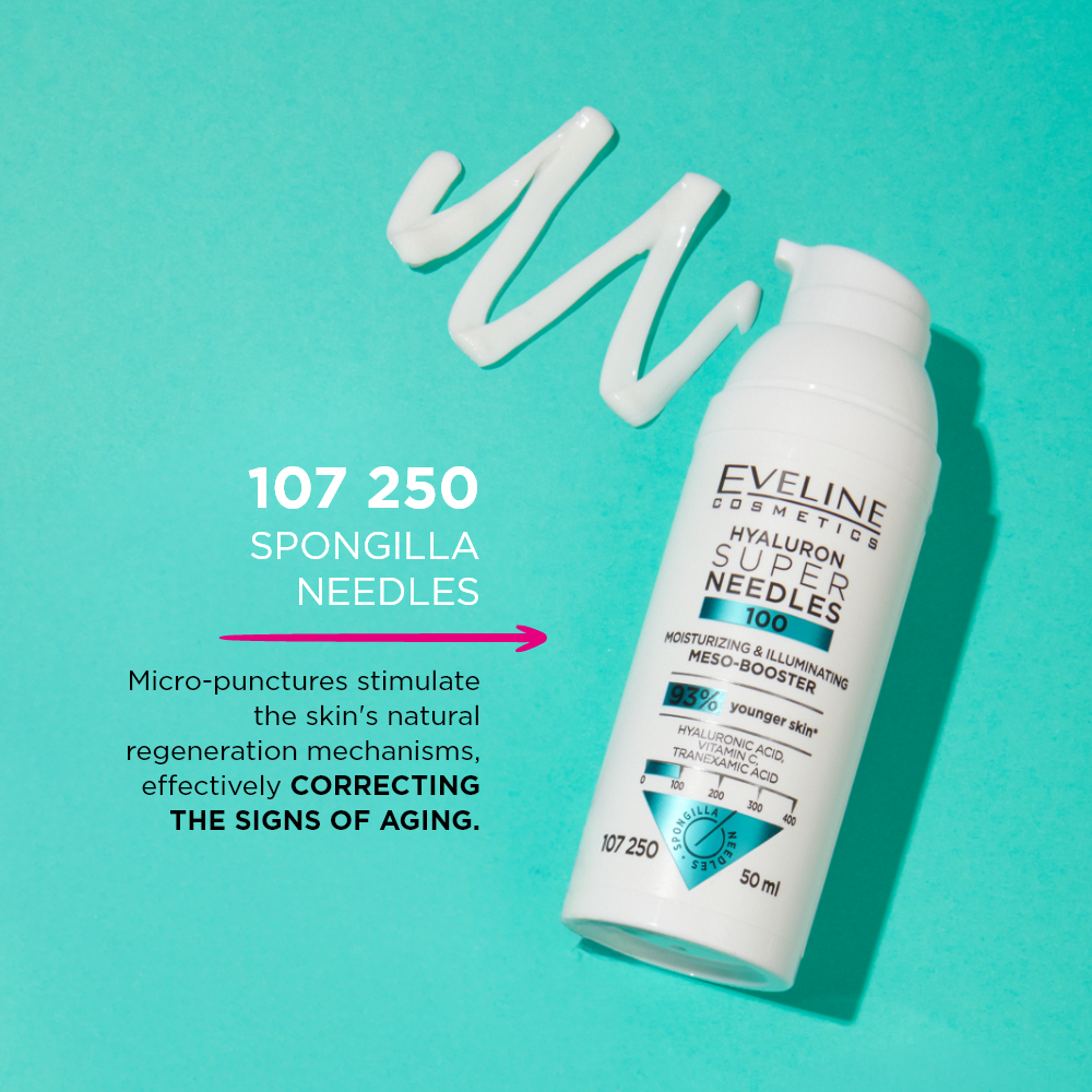 Hyaluron 100 Moisturizing & illuminating mezo-booster – Eveline