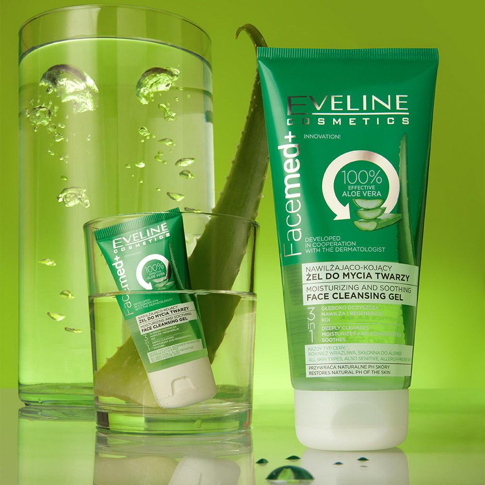 Hydratační a zklidňující gel na mytí obličeje, mini verze - 2