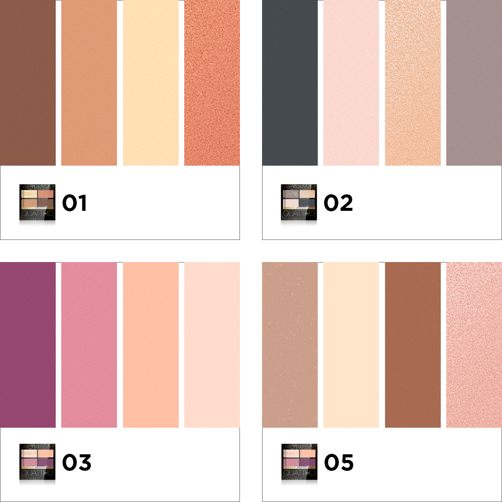Palette of 4 eyeshadows - 2