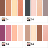 Palette of 4 eyeshadows