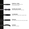 Thickening and lengthening mascara, brown