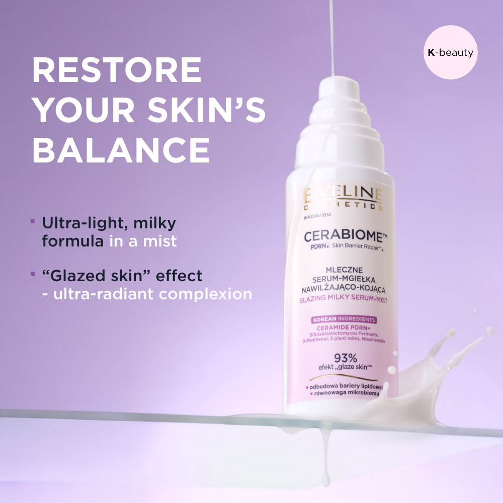 Glazing milky serum-mist – Eveline Cosmetics