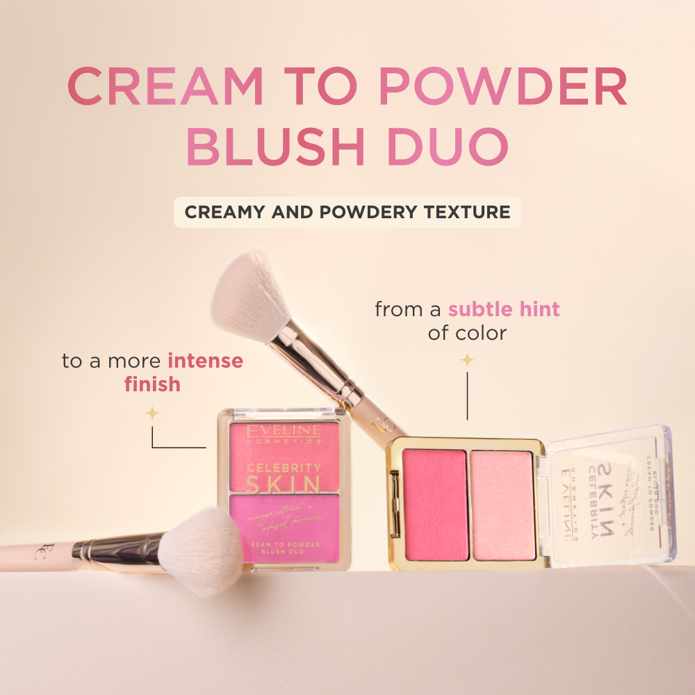 Cream-to-powder blush duo - 2