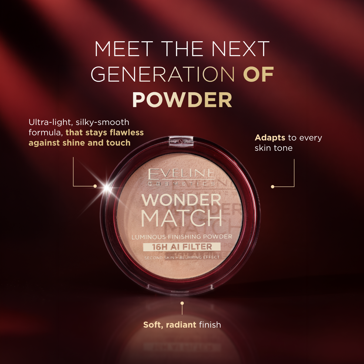 Luminous finishing powder - 2