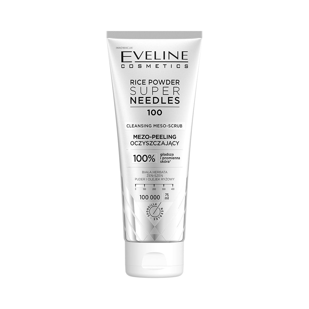 Rice powder 100 Cleansing meso-scrub – Eveline Cosmetics