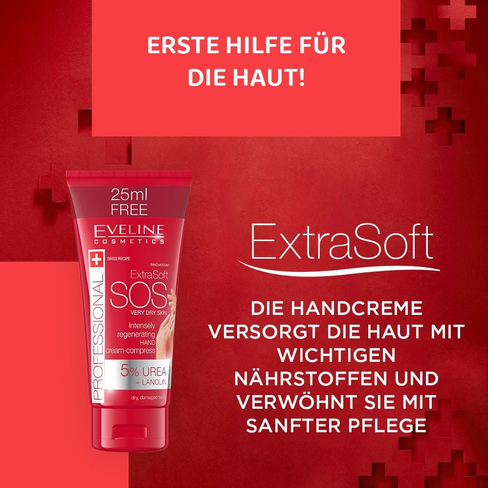 Intensiv regenerierende Handcreme 5% Urea + Lanolin - 2