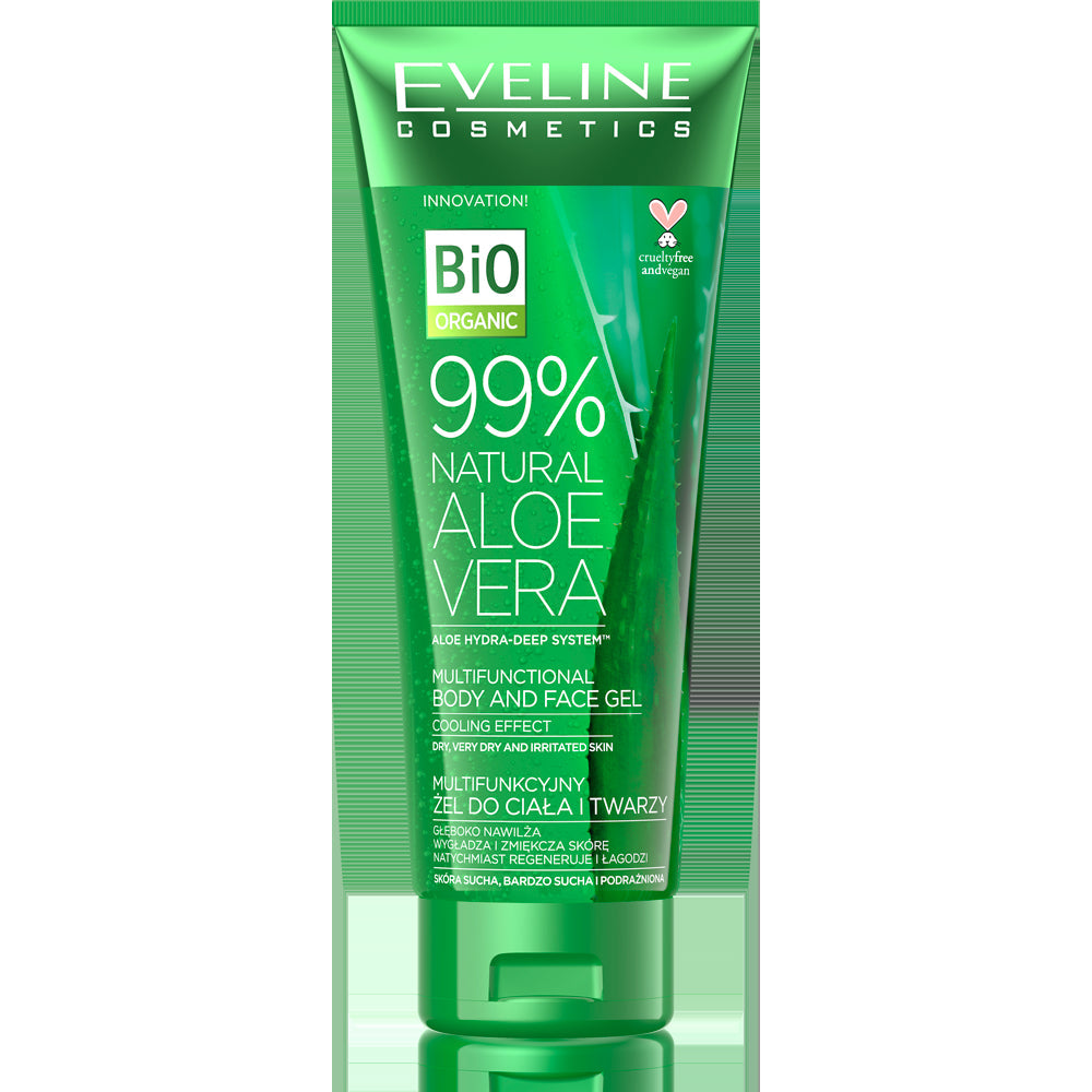 Multifunktionales Gel für Körper und Gesicht Aloe Vera 99% - 2