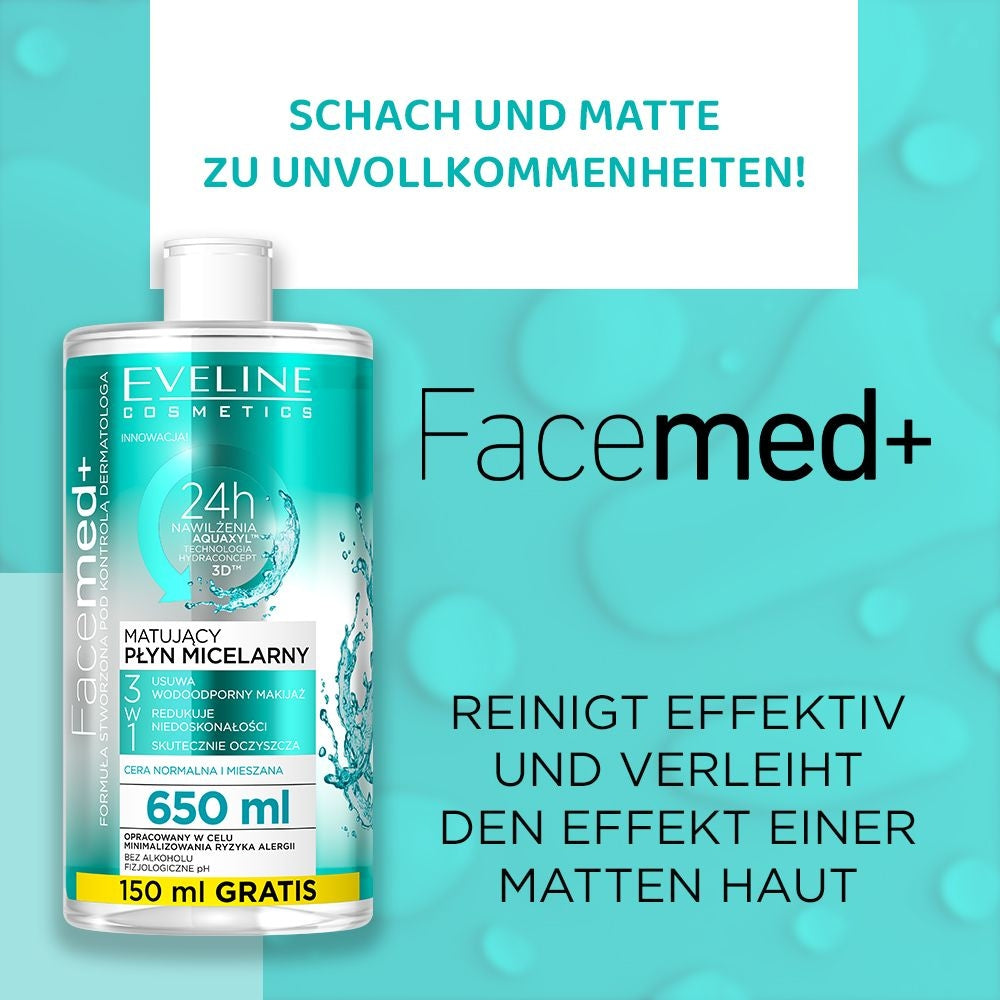 Mattierendes Mizellenwasser 3in1 - 2