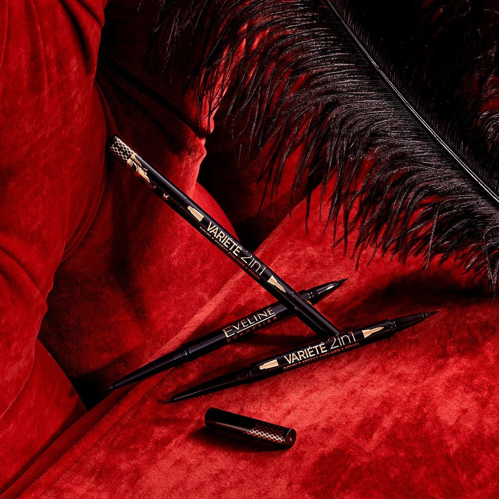 Eyeliner a tužka na oči 2v1 - 2