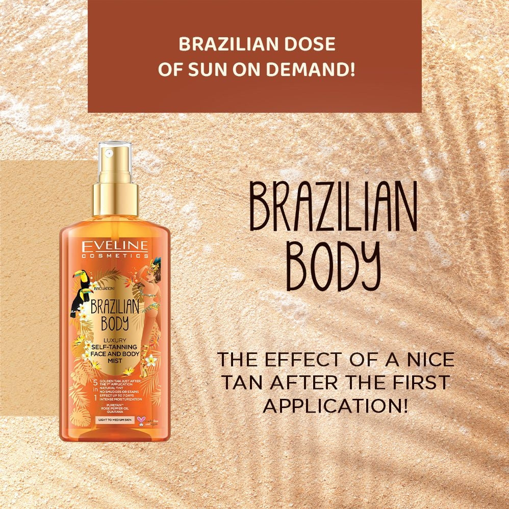 Luxury self-tanning face and body mist - 2