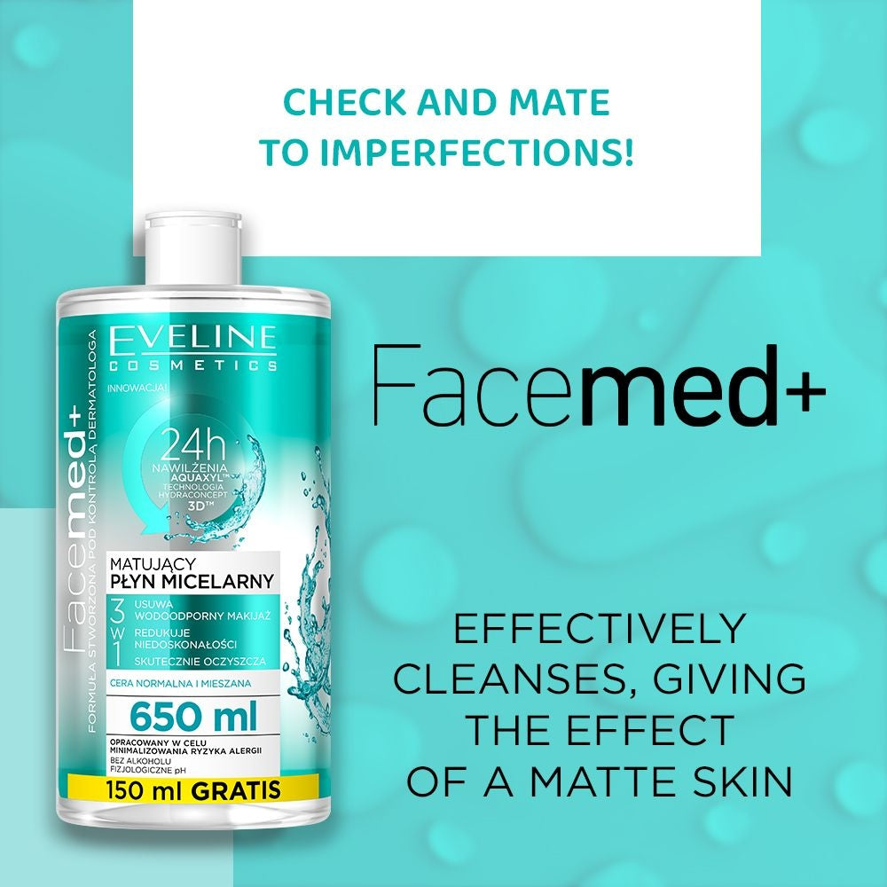 Mattifying micellar water 3in1 - 2