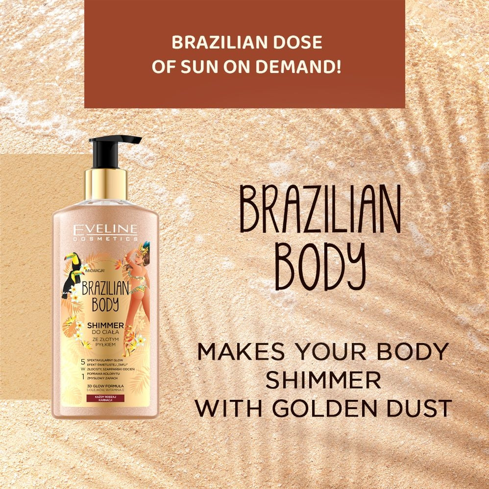 Body Shimmer with Golden Dust - 2