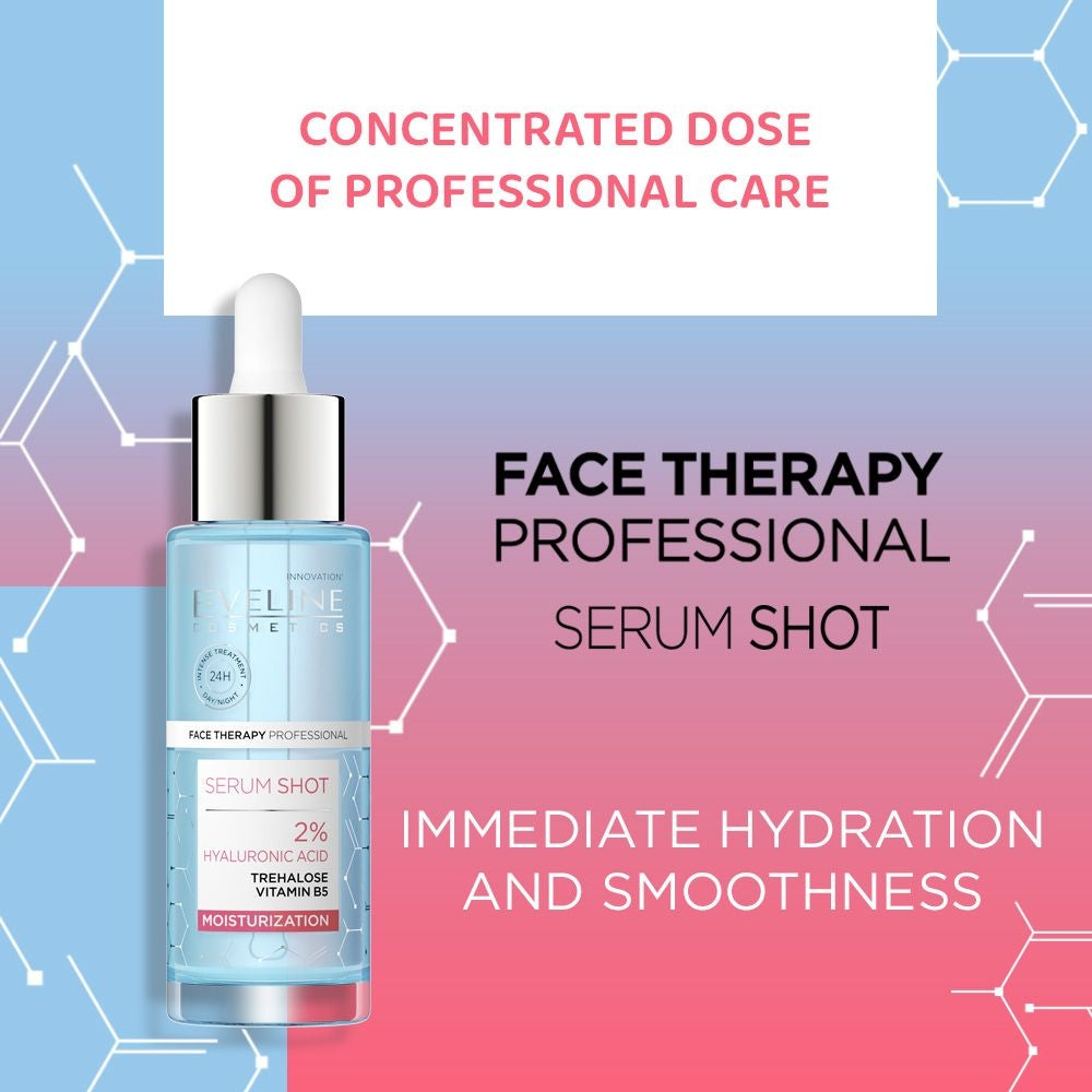 Serum Shot 2% hyaluronic acid solution treatment for face neck and neckline - 2