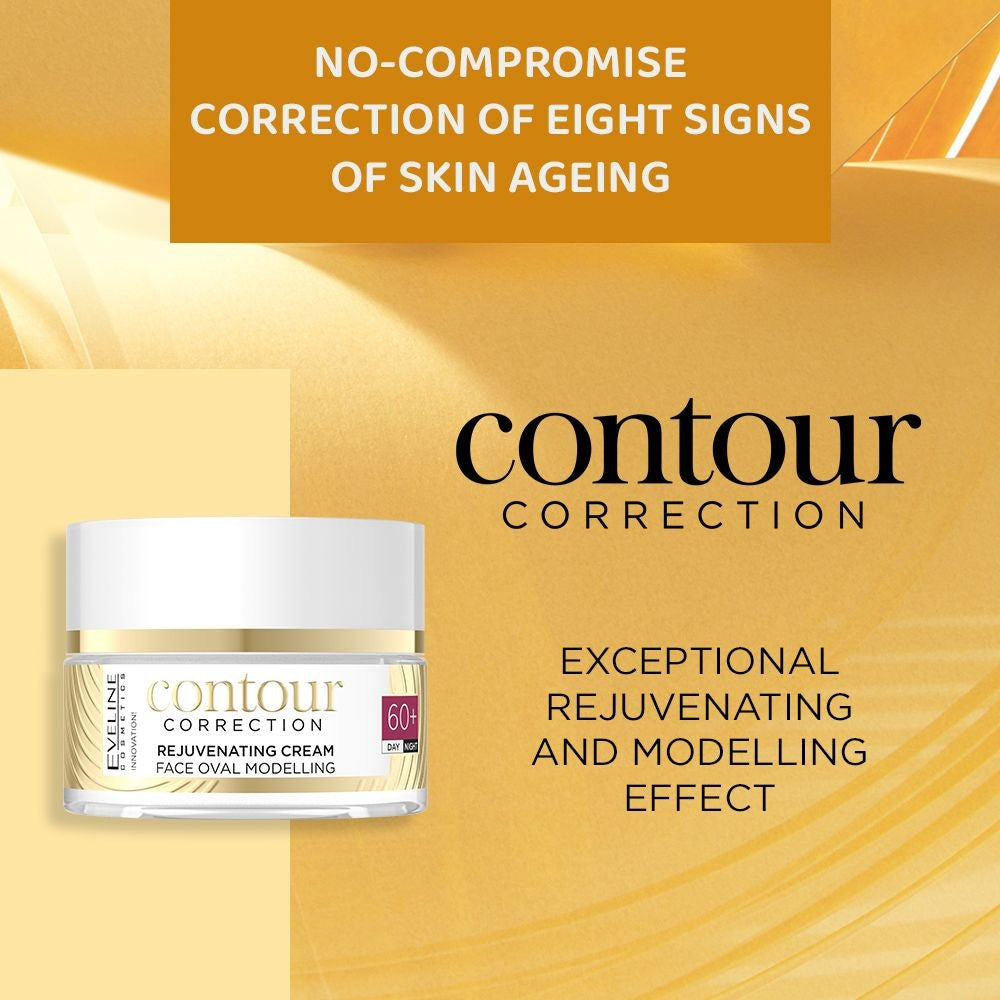 Rejuvenating cream, modeling facial oval 60+ - 2