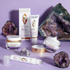 Stimulating eye and eyelid tightening serum in roll-on