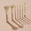 Make-up brush set with brush holder
