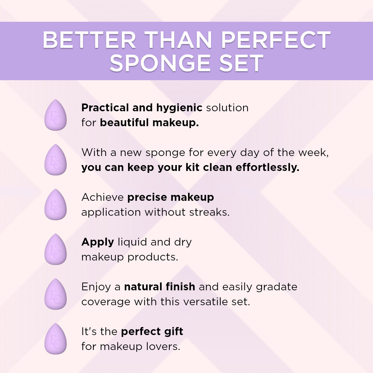 Better Than Perfect Sponge set - 2
