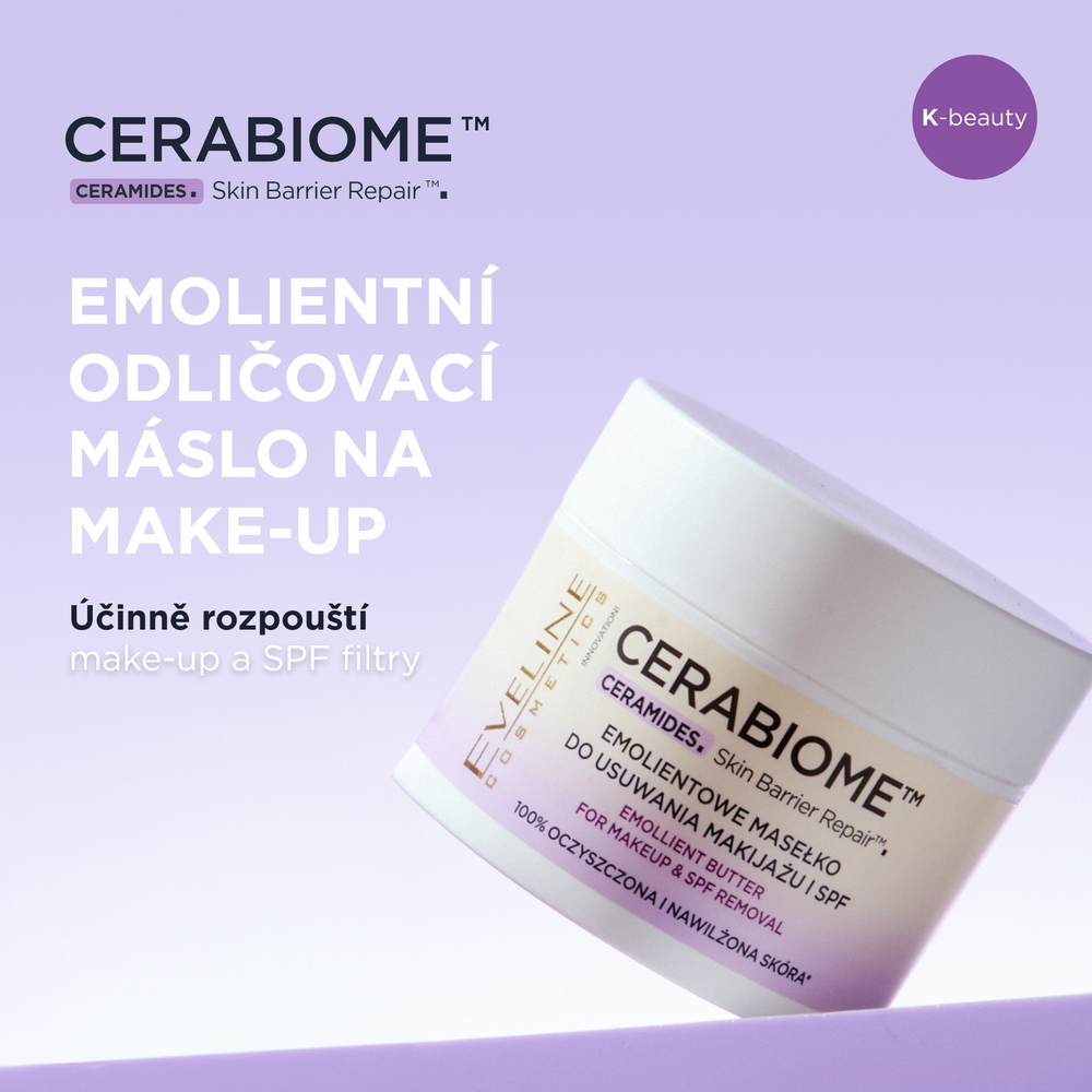 Emolientní odličovací máslo na make-up a SPF - 2