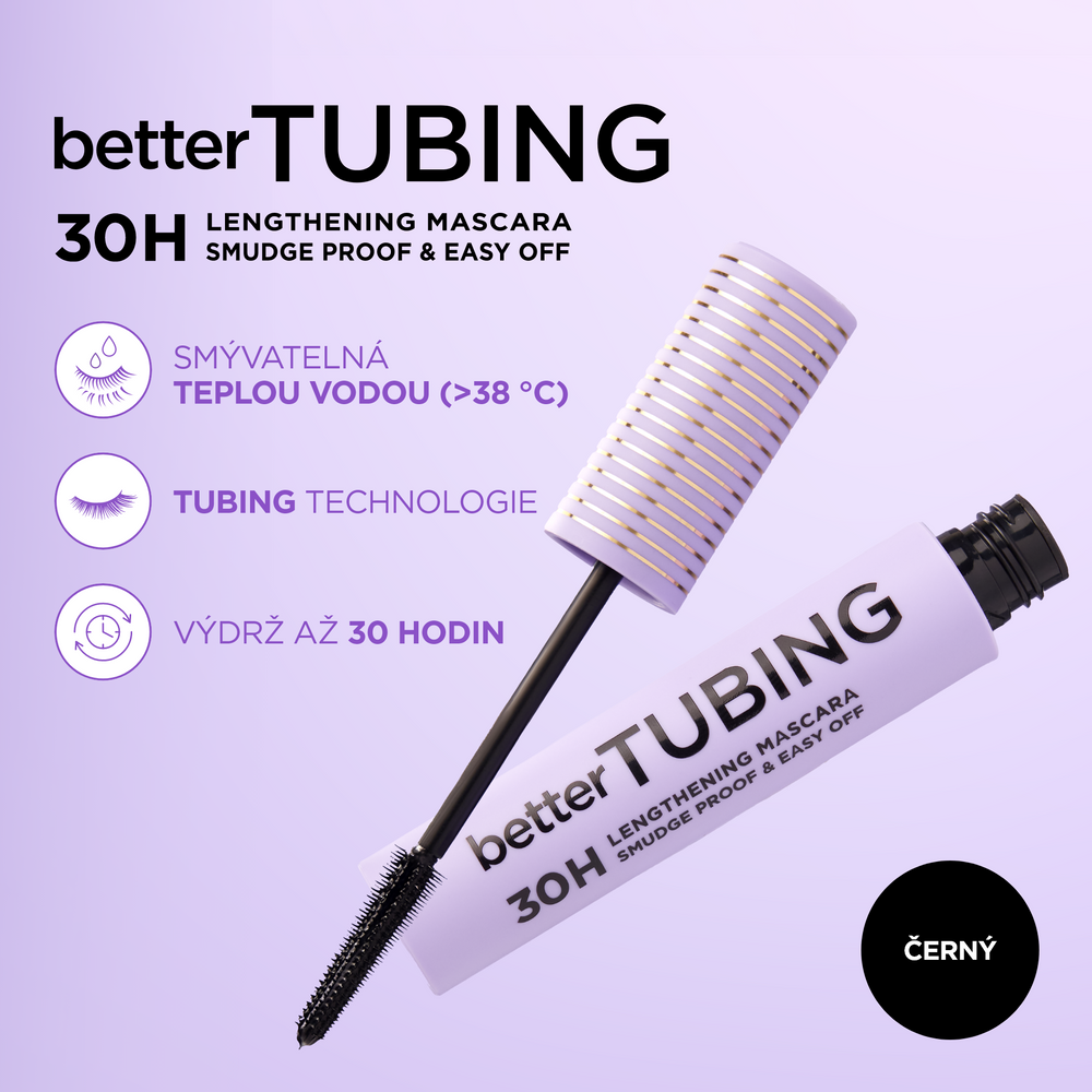 Řasenka Better Tubing prodlužující 30h - 2