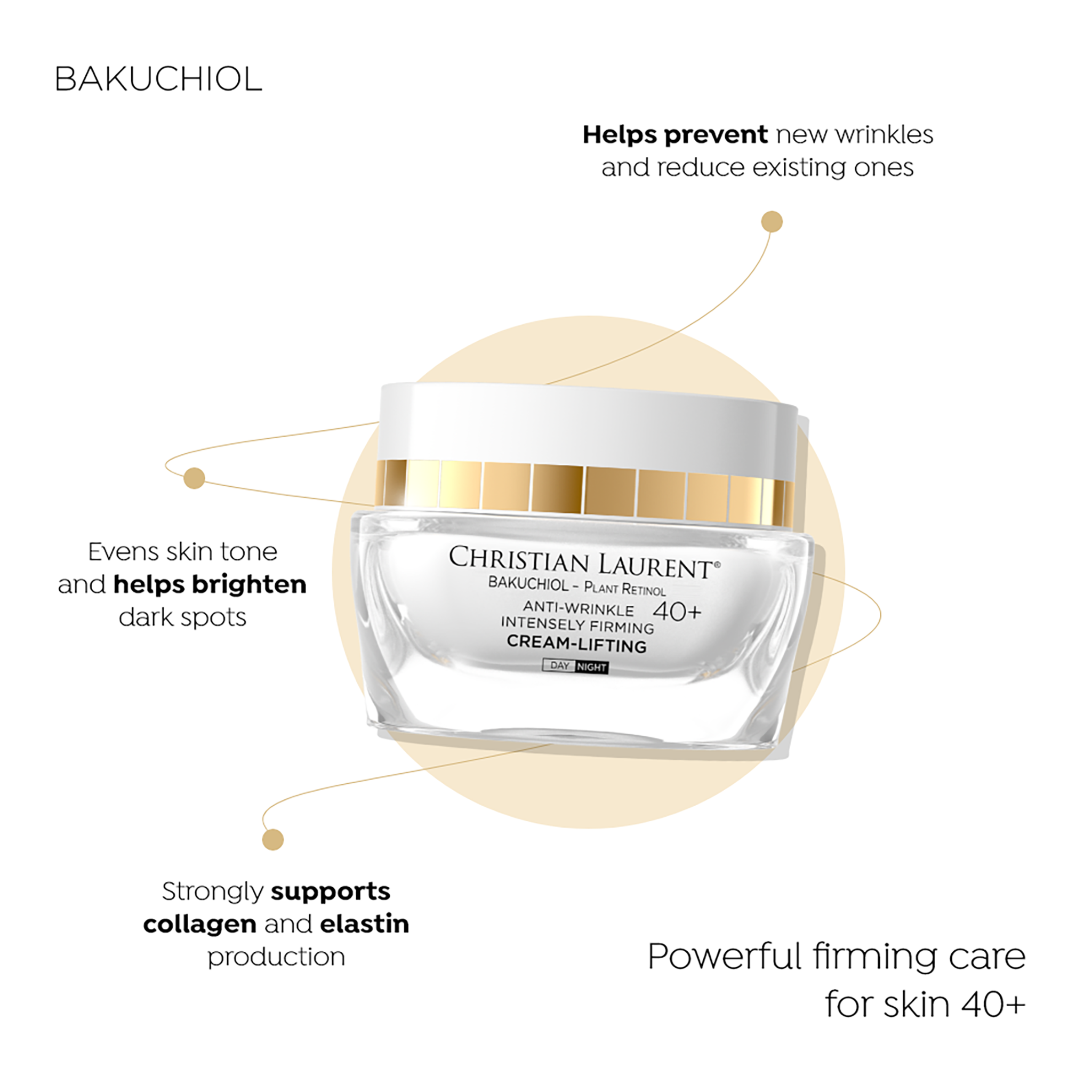 Anti-wrinkle intensely firming lifting-cream 40+ - 2