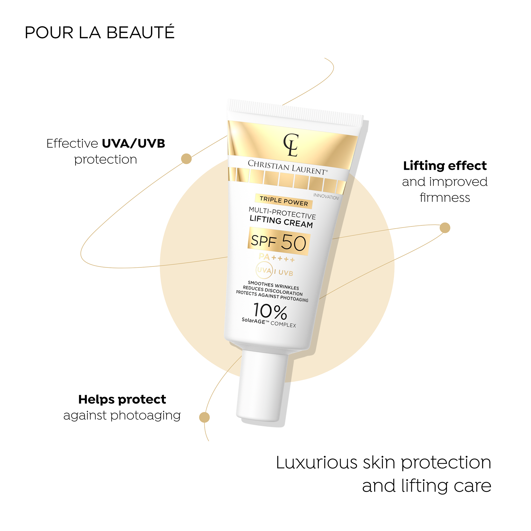 Multi-protective lifting cream SPF 50 - 2