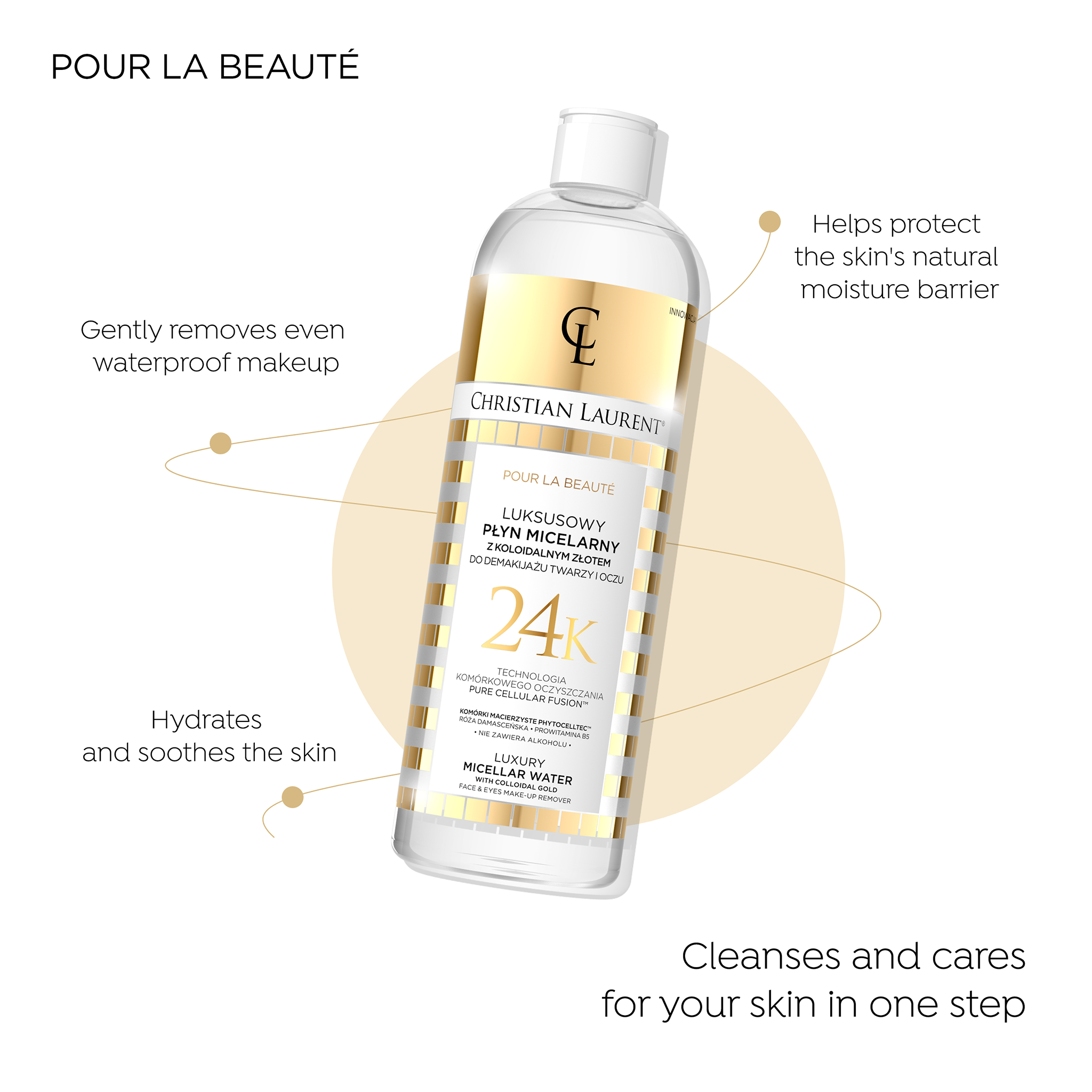 Luxurious micellar water with colloidal gold - 2