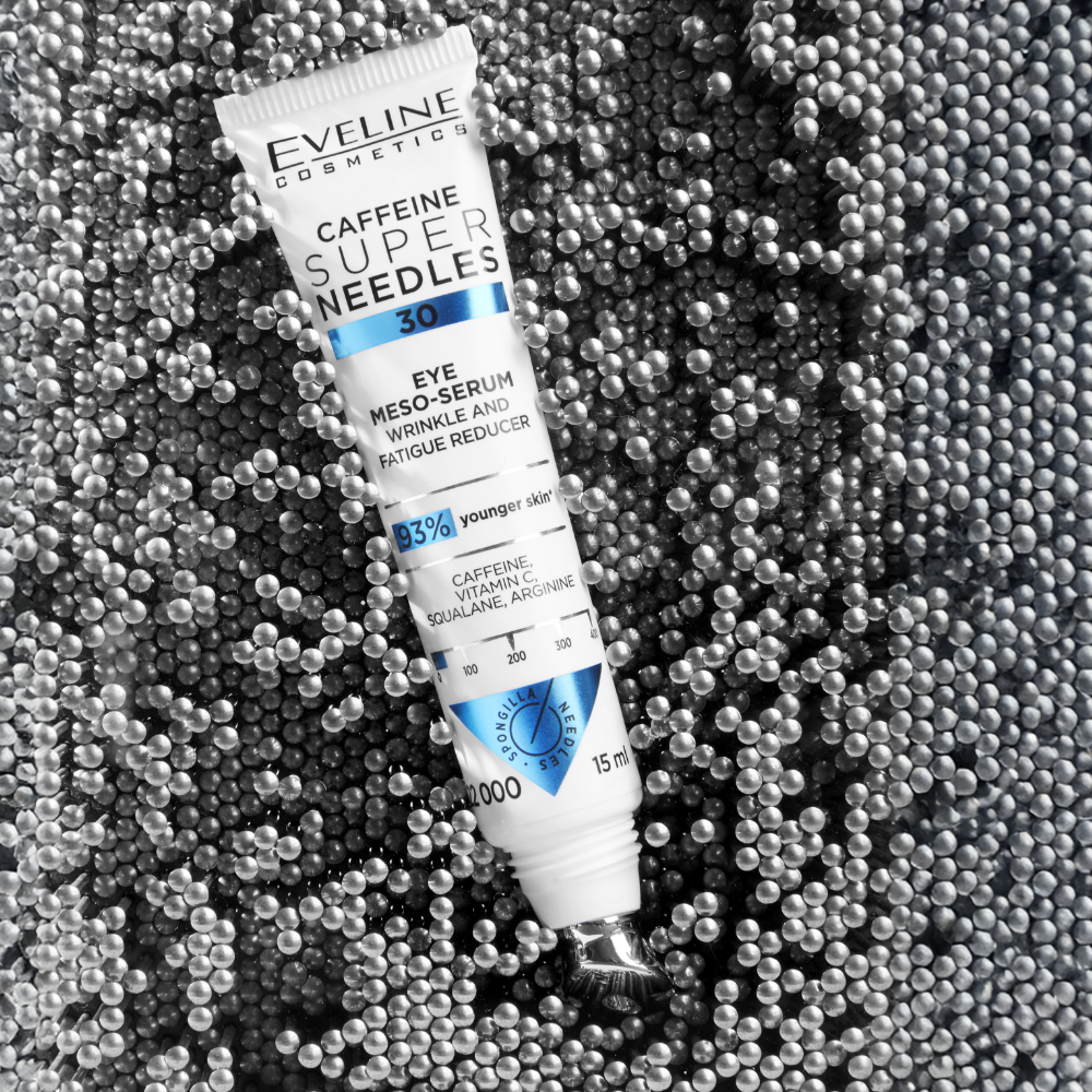 Caffeine 30 Eye mezo-serum, wrinkle & fatigue reducer – Eveline