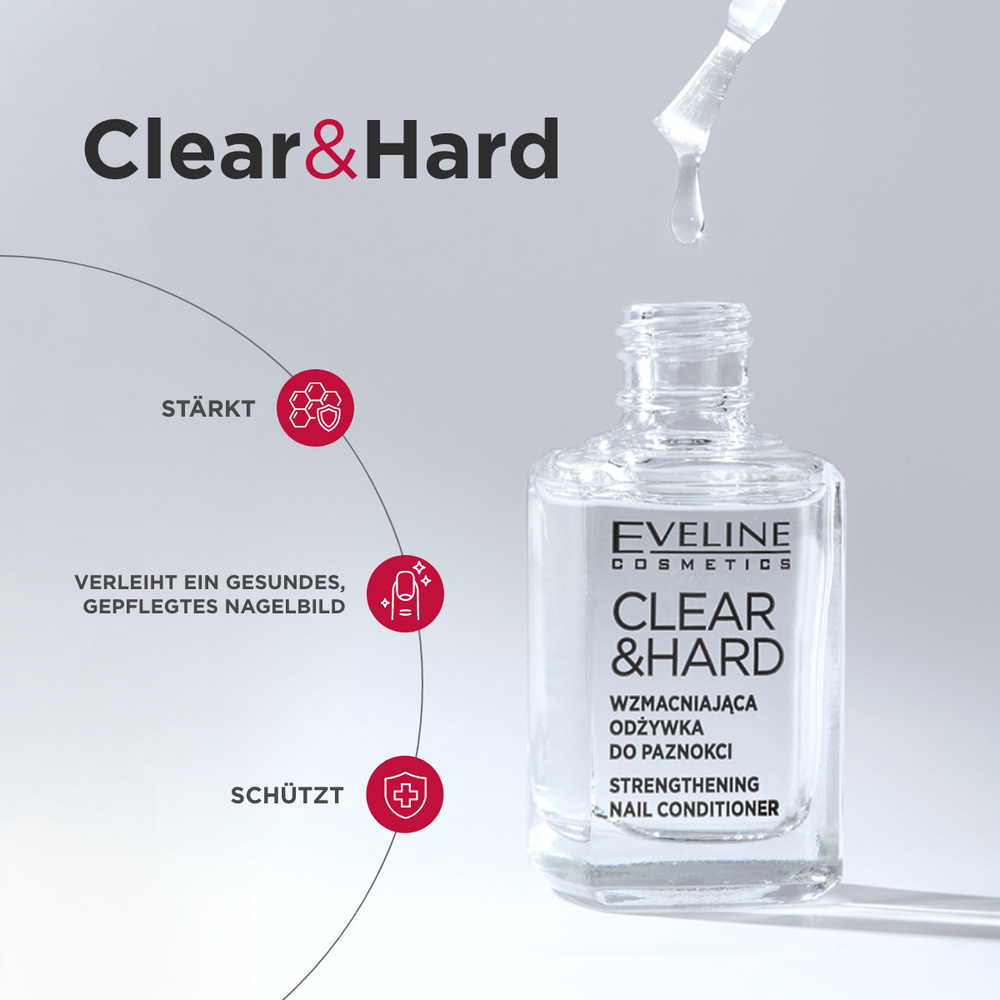 Stärkender Nagelhärter Clear&Hard - 2
