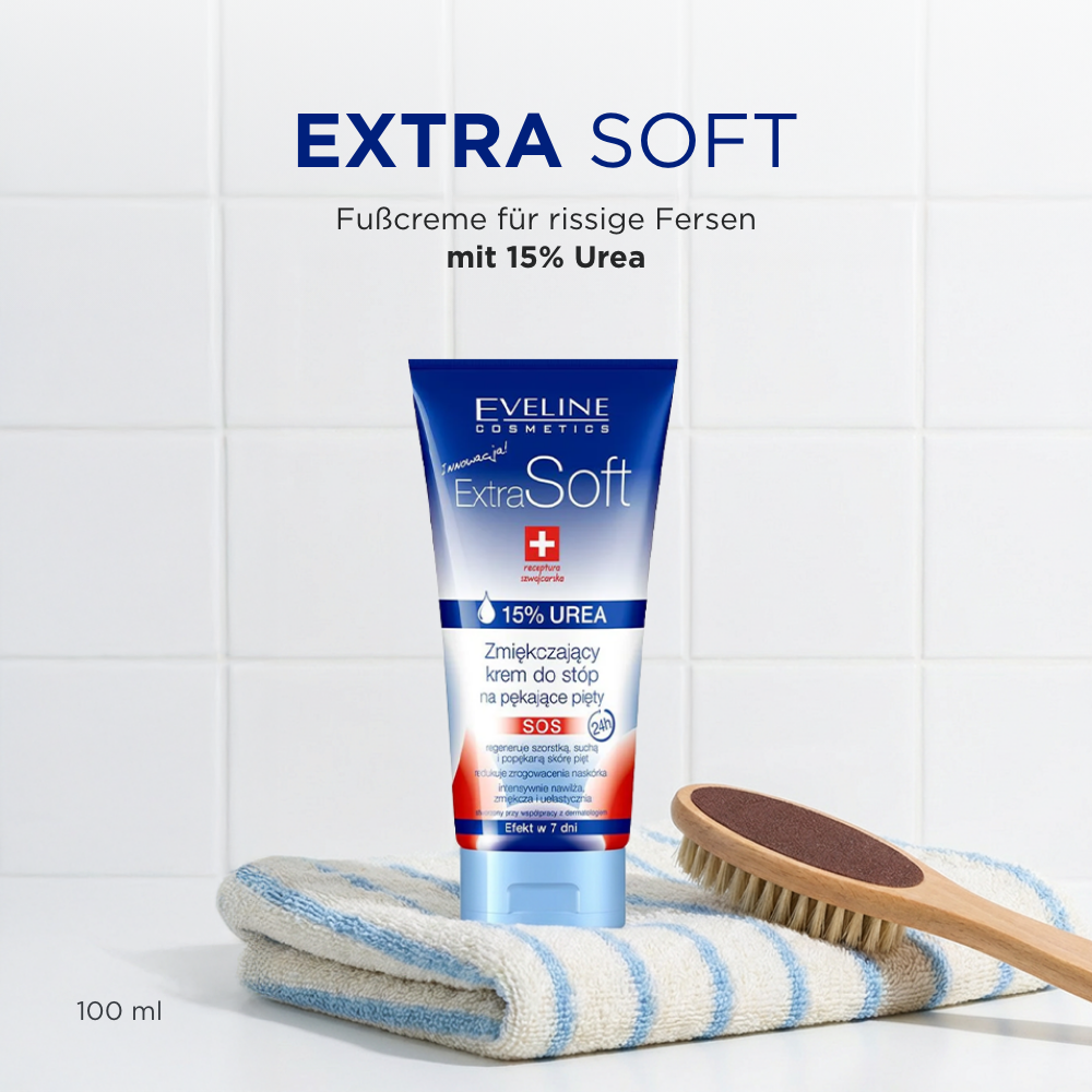Fußcreme für rissige Fersen mit 15% Urea - 2