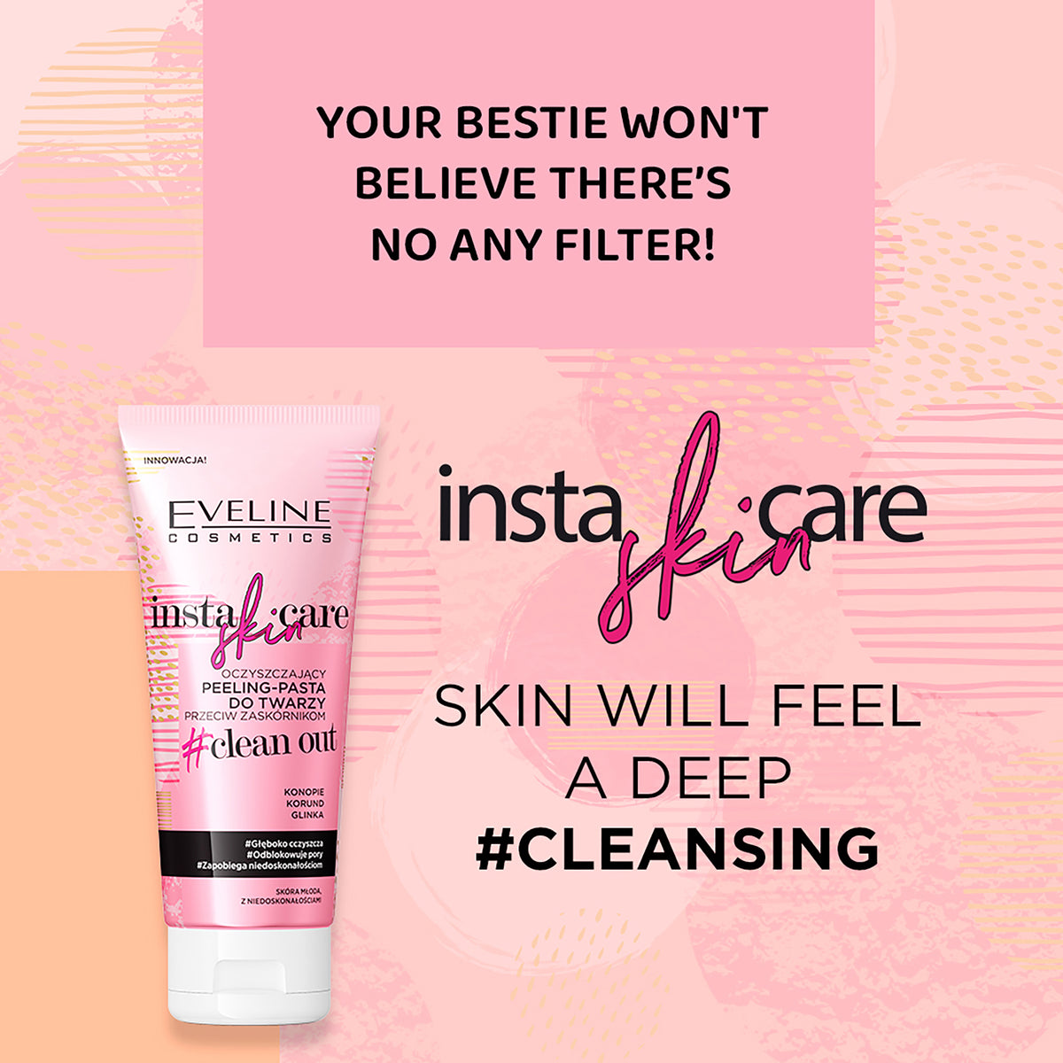 Cleansing peeling paste for face #Clean Out - 2