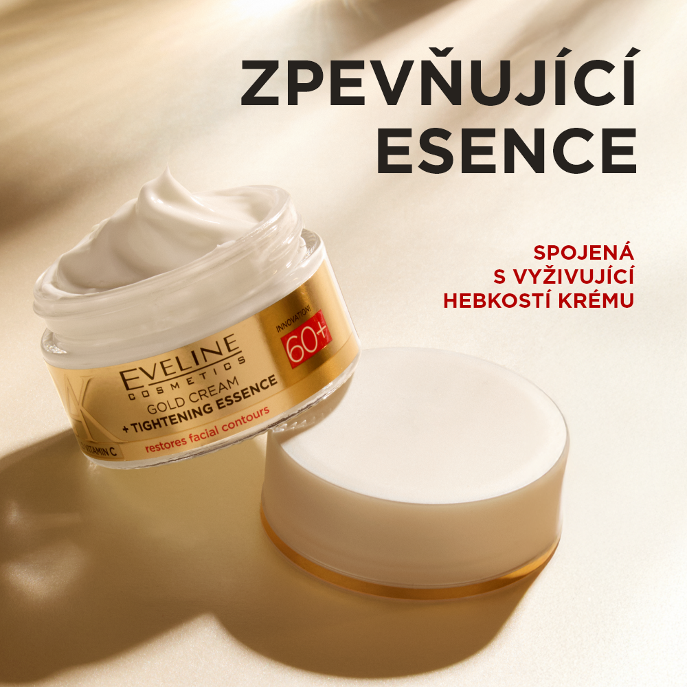 Zlatý krém + zpevňující esence 60+ - 2
