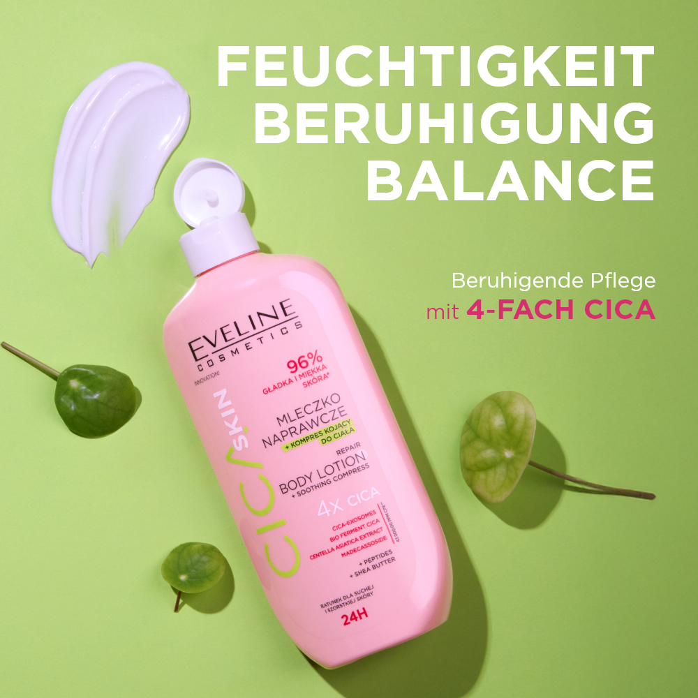 Bodylotion + beruhigende Kompresse - 2