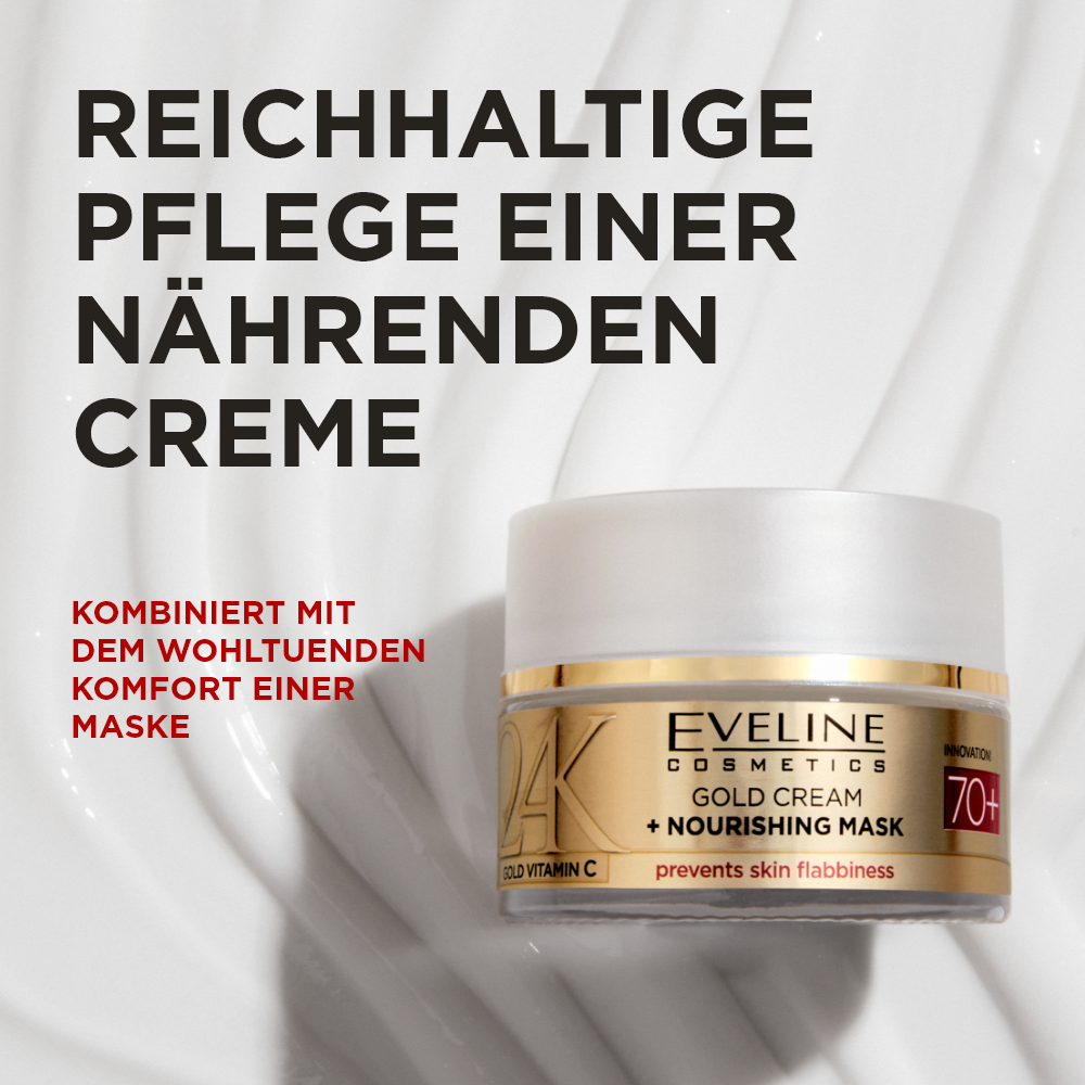 Goldene Nährende Creme-Maske 70+ - 2