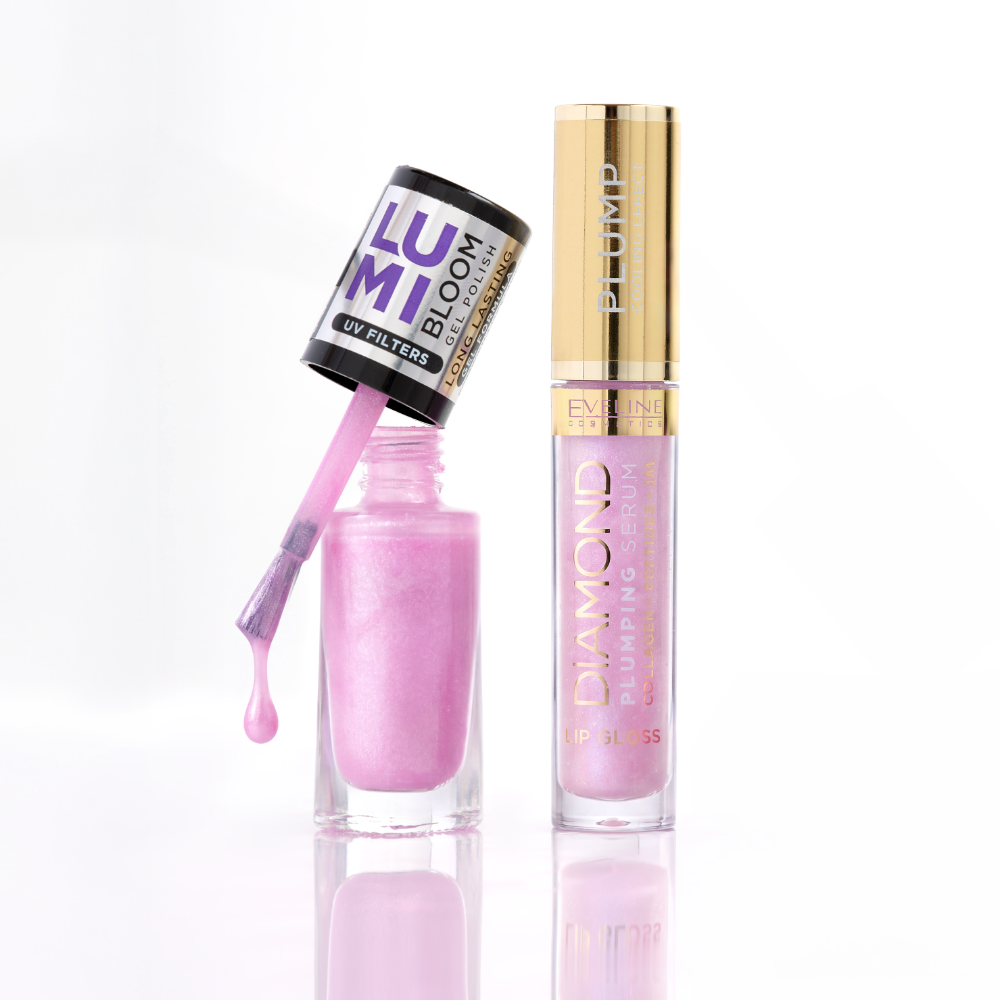 Amethyst Glow Lips & Nails Combo Set