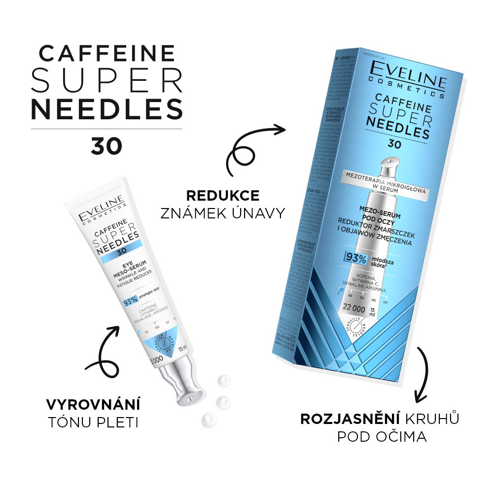 Caffeine 30 Eye Meso-Serum pod oči, redukce vrásek a příznaků únavy - 2