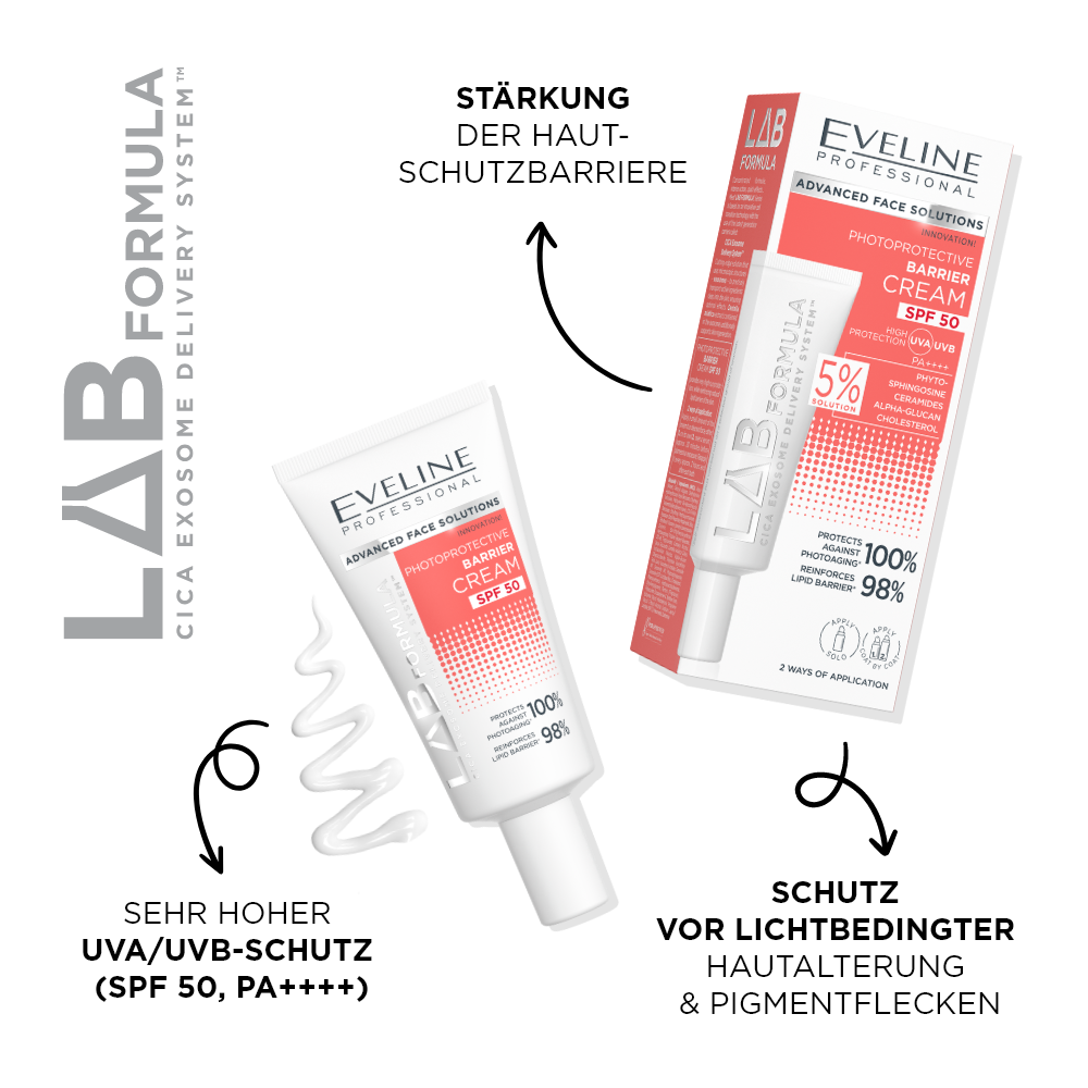 Photoprotektive Barrierecreme SPF 50 - 2