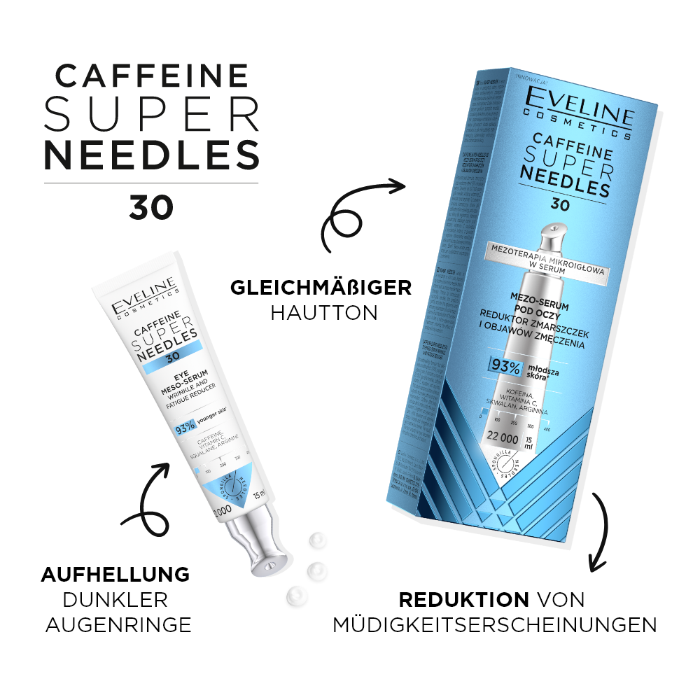 Koffein 30 Meso-Augenserum Faltenreduzierer und Anti-Müdigkeitswirkstoff - 2