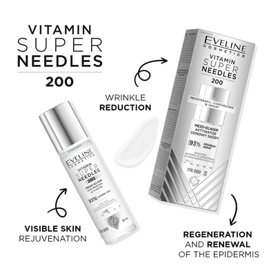 Vitamin 200 Skin renewal activator mezo-elixir – Eveline Cosmetics