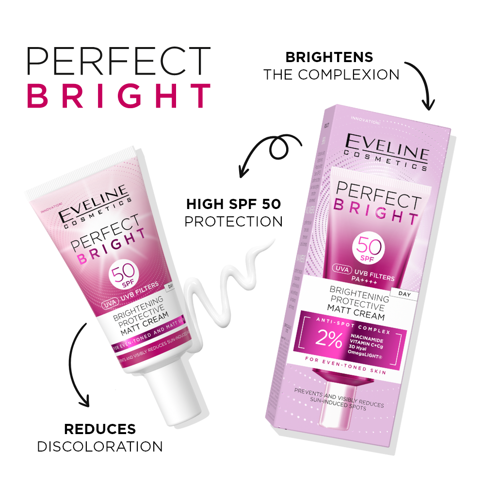 Brightening protective matt cream with SPF50 - 2