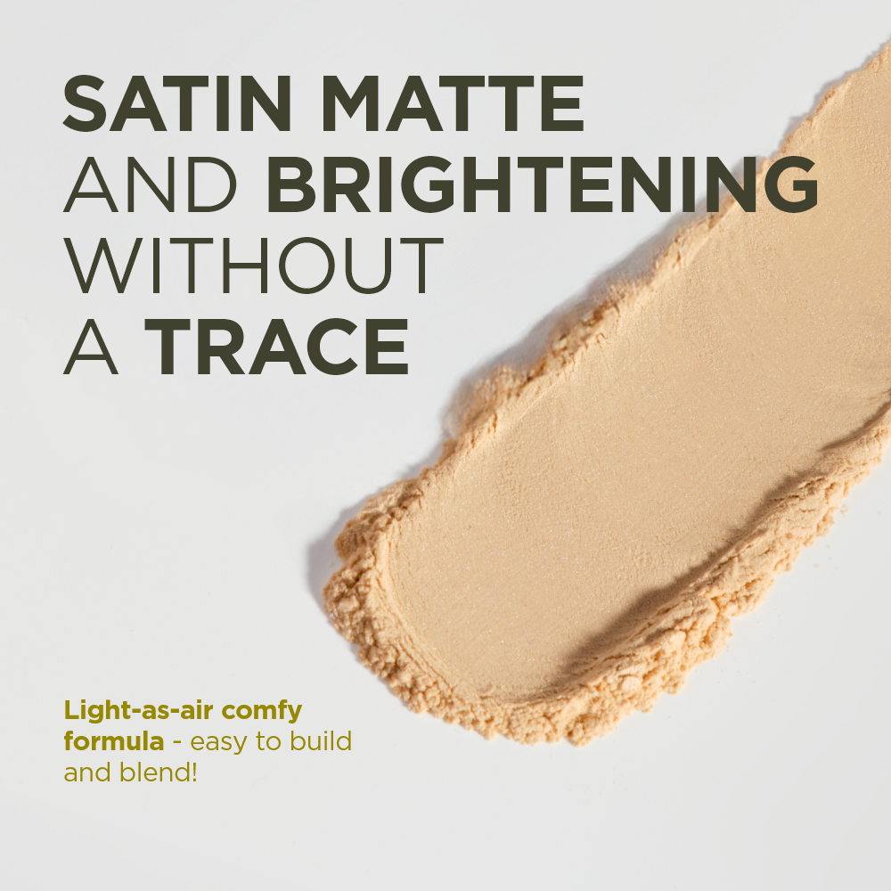 Loose powder with olive leaf and seed extract - 2
