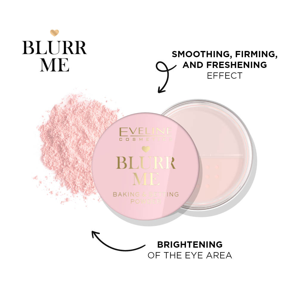 Setting powder with soft focus technology - 2