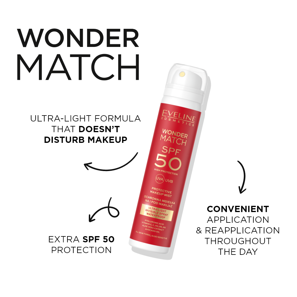 Ultra-light SPF 50 protective mist for the face - 2