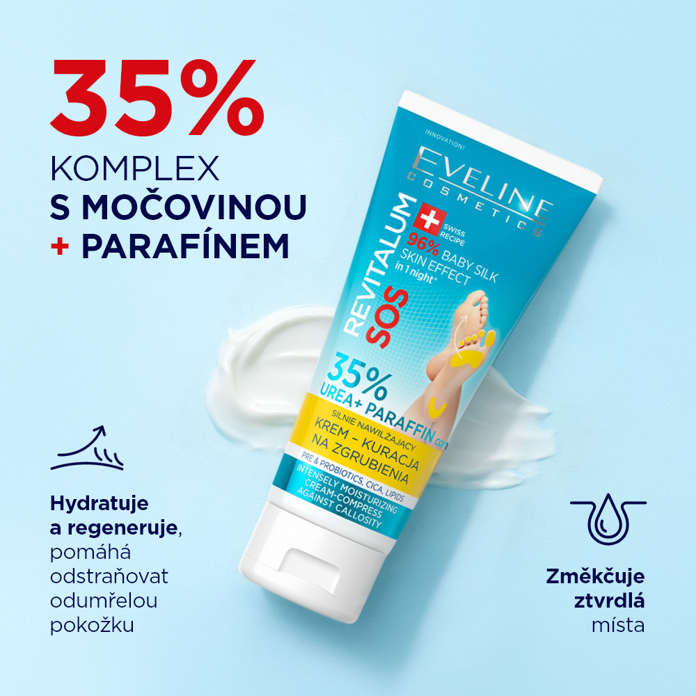 Silně hydratační krémová kúra na ztvrdlou kůži SOS - 2